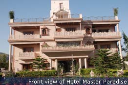 Front view of Hotel Master Paradise